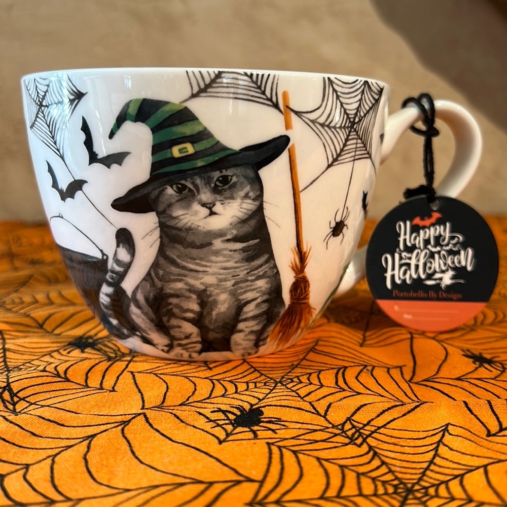 Portobello By Design Halloween Cat Mug (4 available)